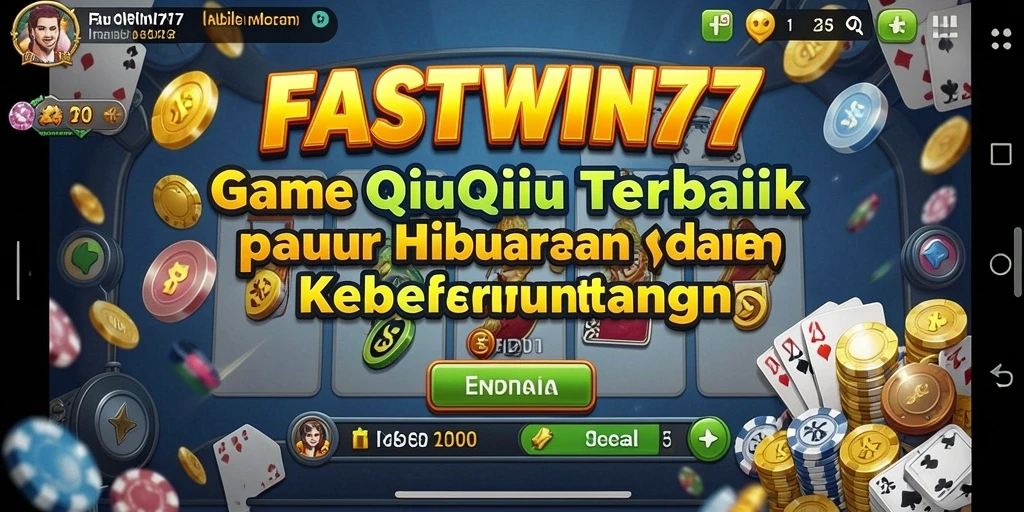 Tampilan seru gameplay QiuQiu di FASTWIN77.