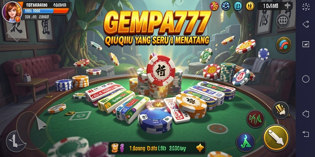 Tampilan gameplay GEMPA777 yang menarik dengan suasana kompetitif.