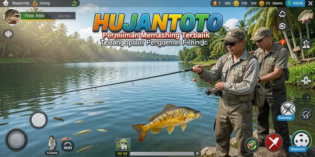 Gameplay seru dalam HUJANTOTO dengan pengalaman memancing yang realistis.
