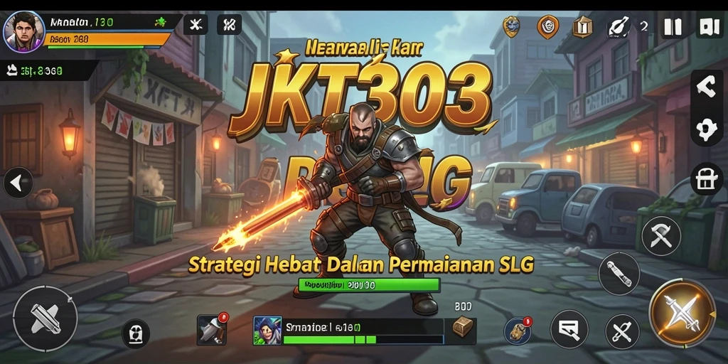 Tampilan gameplay SLG yang seru dan mendebarkan di JKT303.