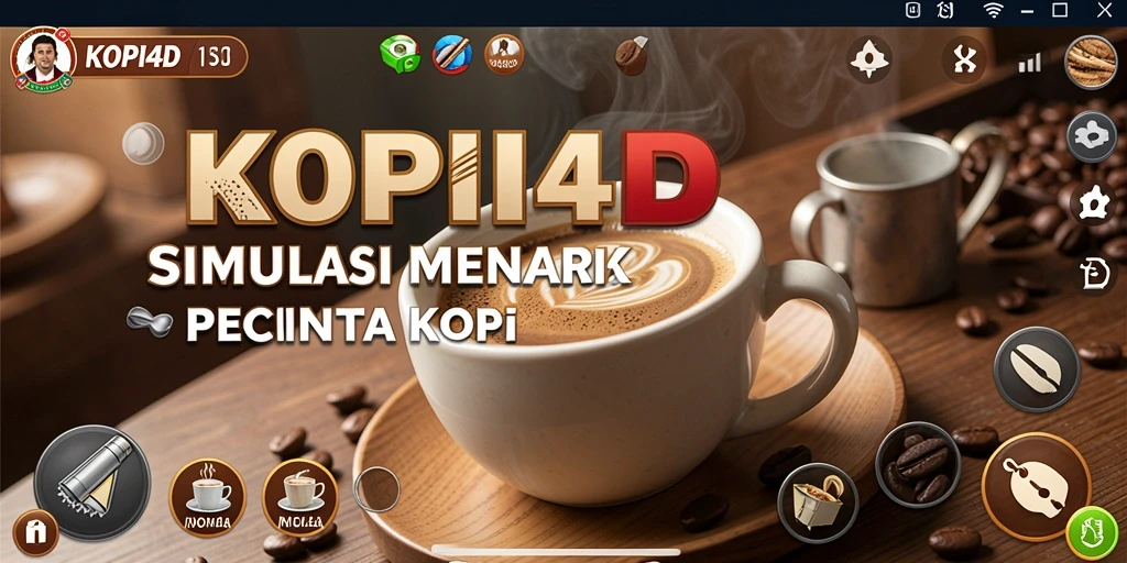 Tampilan gameplay KOPI4D yang mengasyikkan dan interaktif.