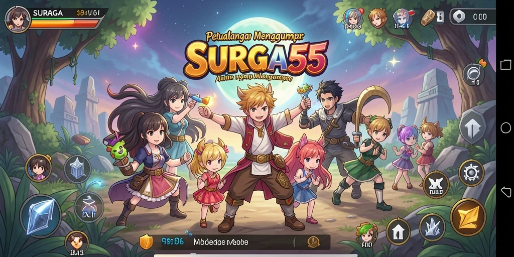 Menampilkan gameplay menarik dan karakter anime ikonik.